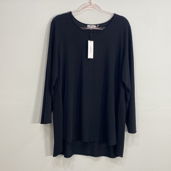 Calvin Klein longsleeve black top - Picture 5 of 8
